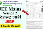 JEE Main 2026 Result LIVE