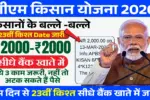 PM Kisan Nidhi 23rd Installment Date
