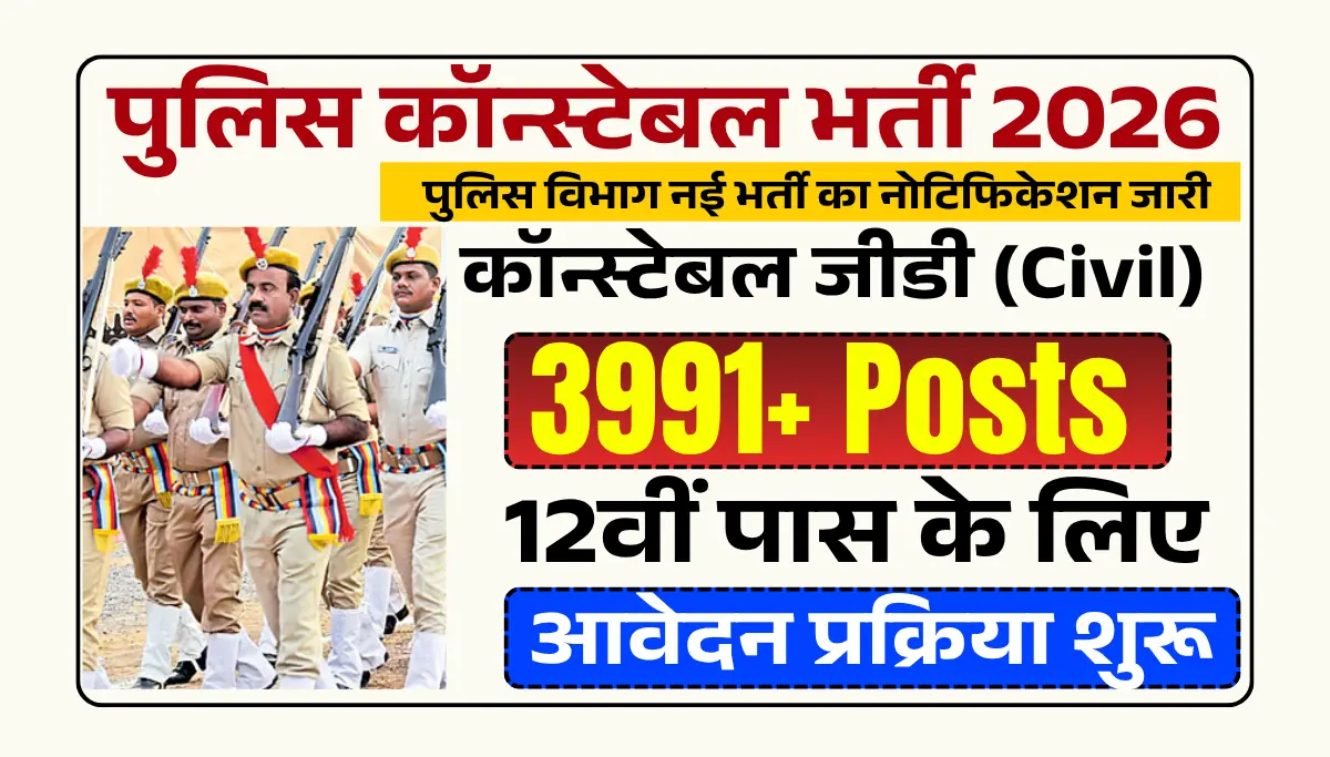Police Recruitment 2026